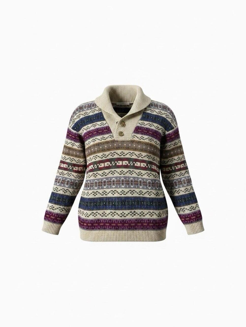 Eddie Bauer Sweater Wool Women Large